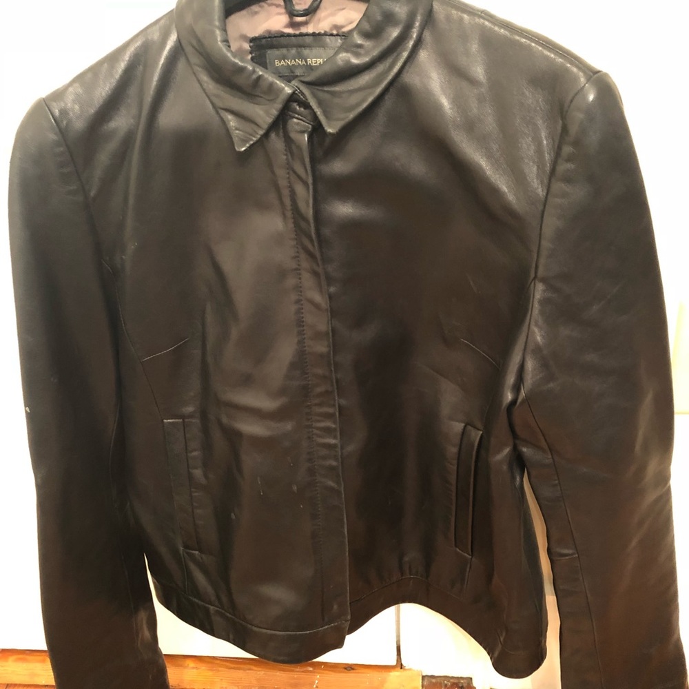 Leather jacket